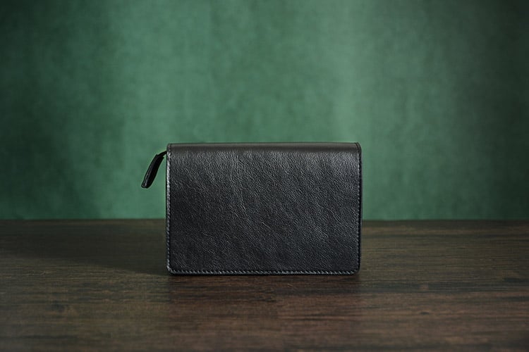 Image of Mens' Vintage Genuine Leather Clutch Purse Men Business Clutch Hand Bag Cowhide Wallet