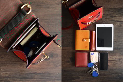 Image of Custom Handmade Italian Vegetable Tan Brown Leather Satchel Bag, Messenger Shoulder Bag D036