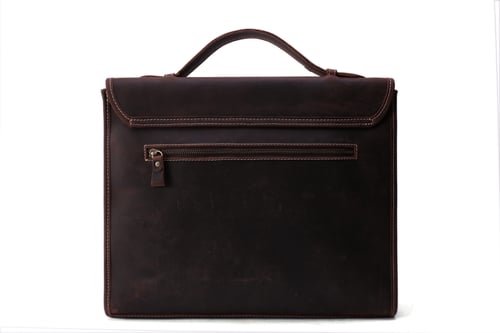 Image of Handcrafted Vintage Men Leather Bag, Men Briefcase, Laptop Bag 8902
